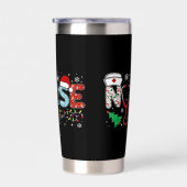 NURSE Christmas Design Thermobecher (Rechts)