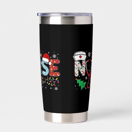NURSE Christmas Design Thermobecher (Rechts)