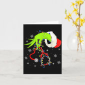 Nurse Christmas Stethoscope Nurses Xmas Pajamas Sa Karte (Gelbe Blume)