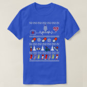 nurse christmas sweater nursing gift T-Shirt (Design vorne)