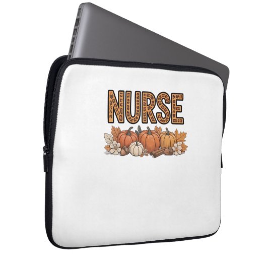 NURSE Classic T - Shirt Laptopschutzhülle (Vorne Rechts)