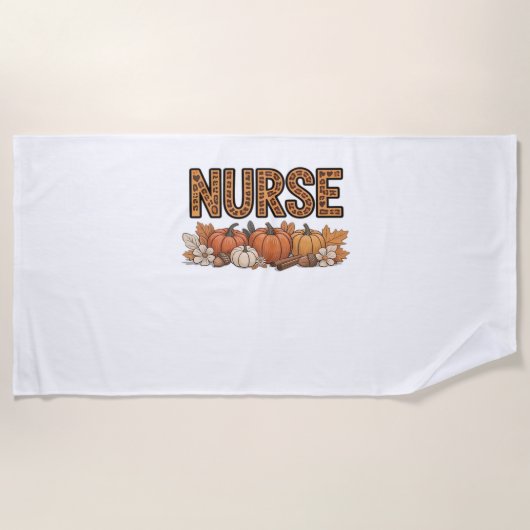 NURSE Classic T - Shirt Strandtuch (Vorderseite)
