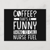 Nurse Coffee Gift Postkarte (Vorderseite)