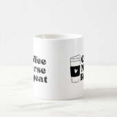 Nurse Coffee Lover Kaffeetasse (Mittel)
