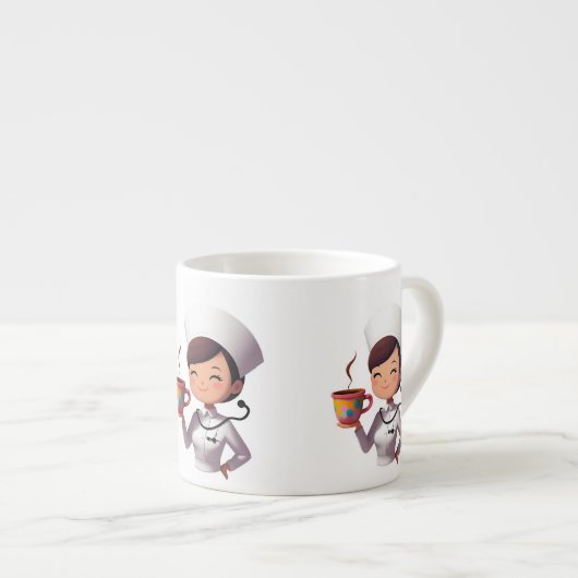 Nurse Coffee Tasse (Vorderseite Rechts)