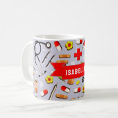 Nurse Coffee Tasse (Vorderseite Links)
