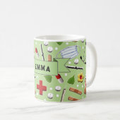 Nurse Coffee Tasse (VorderseiteRechts)