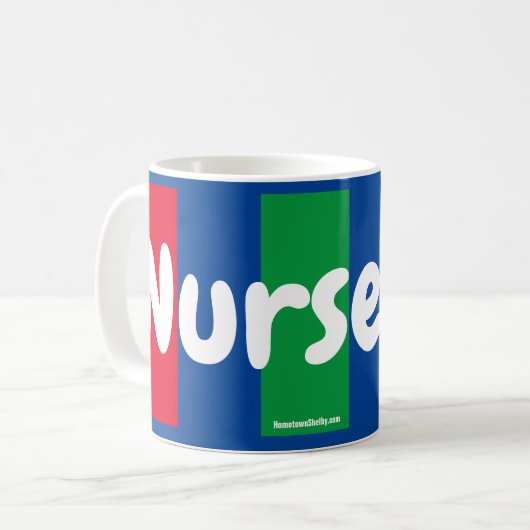 Nurse Coffee Tasse (Vorderseite Links)
