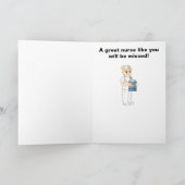 Nurse: Congratulations on Your Retirement Karte (Innenseite)