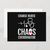 Nurse Coordiantor Postkarte (Vorne/Hinten)
