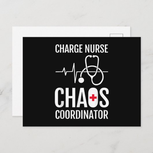 Nurse Coordiantor Postkarte (Vorne/Hinten)