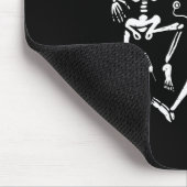 Nurse Dancing Skeleton Halloween Skelettkostüm Mousepad (Ecke)