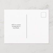 Nurse danke Ihnen Hero Postkarte (Rückseite)