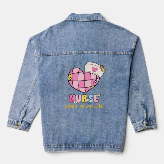 NURSE DENIM JACKET JEANSJACKE (Rückseite)