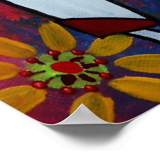 NURSE DIA DE LOS MUERTOS POSTER (Ecke)