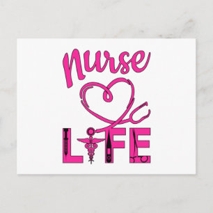 Nurse Doctor Hospital Nursing Medicine Gift Idea Postkarte