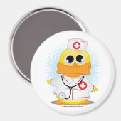 Nurse Duck Magnet (Vorderseite/Rückseite)