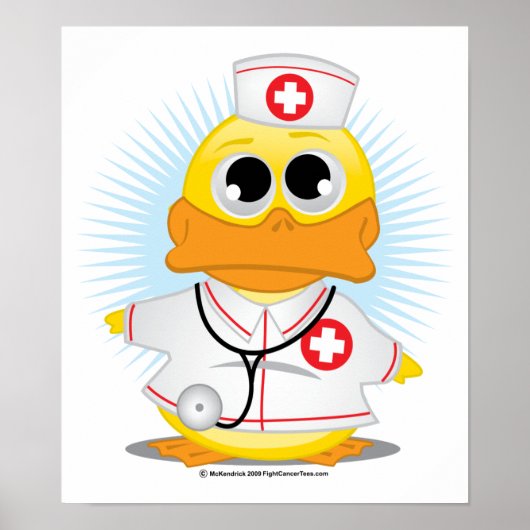 Nurse Duck Poster (Vorne)