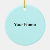 Nurse Ducky Keramik Ornament (Hinten)