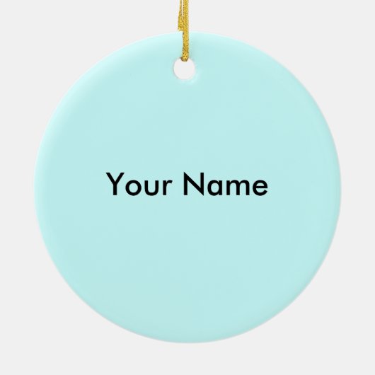 Nurse Ducky Keramik Ornament (Hinten)