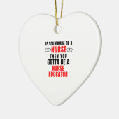 NURSE EDUCATOR KERAMIK ORNAMENT (Links)