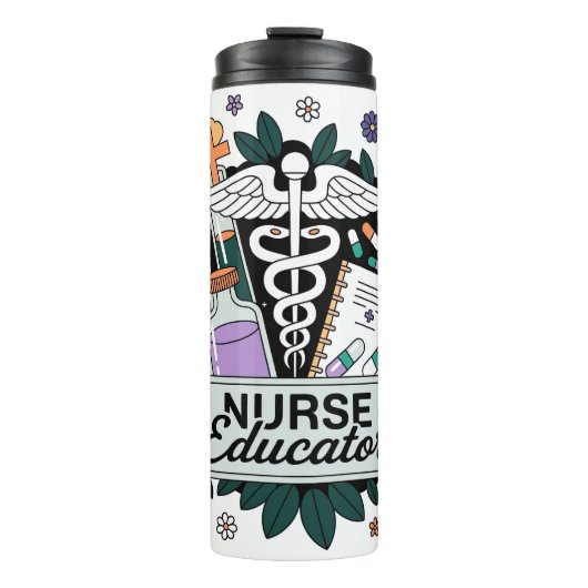 Nurse Educator Thermosbecher (Vorderseite)