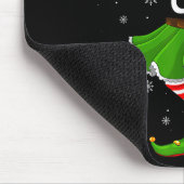 Nurse Elf Christmas Family Girls Elf Squad Frauen Mousepad (Ecke)