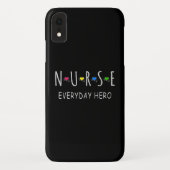 Nurse Everyday Hero Case-Mate iPhone Hülle (Rückseite)