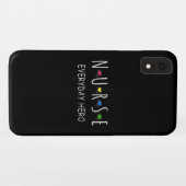 Nurse Everyday Hero Case-Mate iPhone Hülle (Rückseite (Horizontal))
