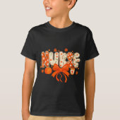 Nurse Fall Autumn Pumpkin Sce Coffee Thanksgiving T-Shirt (Vorderseite)