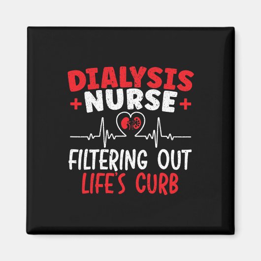 Nurse Filtering Heartbeat Magnet (Vorne)