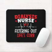 Nurse Filtering Heartbeat Mousepad (Mit Mouse)