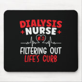 Nurse Filtering Heartbeat Mousepad (Vorne)