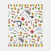 Nurse Fleece Blanket (Vorderseite)