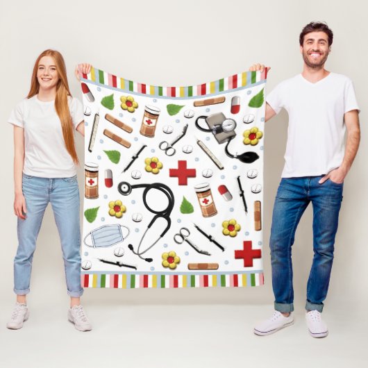 Nurse Fleece Blanket (Beispiel)
