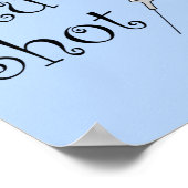 Nurse Flu Shot Chick Poster (Ecke)