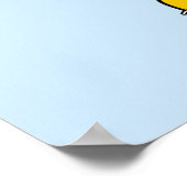 Nurse Flu Shot Egghead Poster (Ecke)