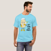 Nurse Flu Shot Egghead T-Shirt (Vorne ganz)