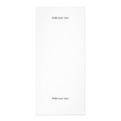 Nurse Flu Shot Egghead Werbekarte (Hinten)