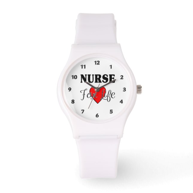 Nurse For Life Armbanduhr (Vorderseite)
