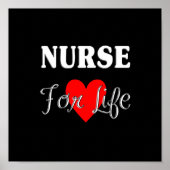 Nurse For Life Poster (Vorne)