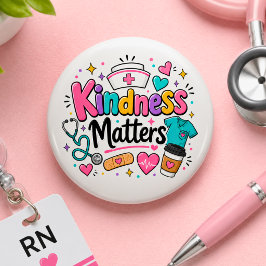 Nurse Freundlichkeit zählt Button