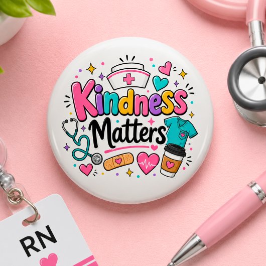 Nurse Freundlichkeit zählt Button