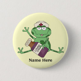 Nurse Frog Button