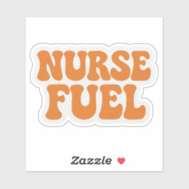 Nurse Fuel Aufkleber
