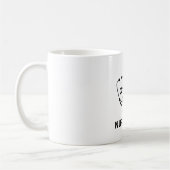 Nurse Fuel Caffeine Molecule Stethoscope Minimalis Kaffeetasse (Links)