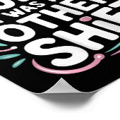 Nurse Funny es war die andere Verschiebung Poster (Ecke)