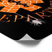 Nurse Funny Ghost Halloween Emergency Department E Poster (Ecke)
