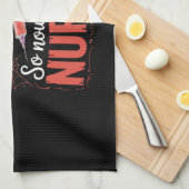 Nurse Funny Halloween Nursing Essential T-Shirt_1 Geschirrtuch (Viertel Falte)