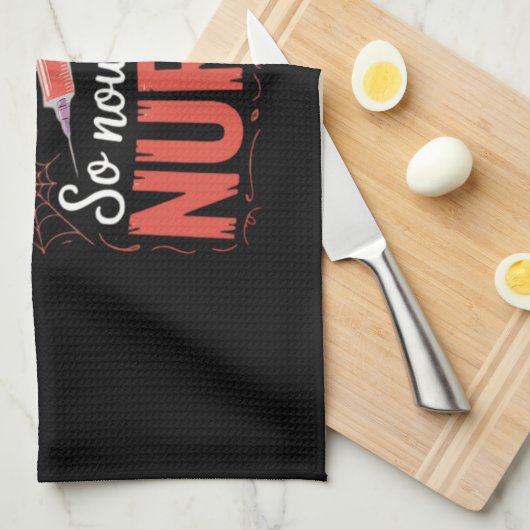 Nurse Funny Halloween Nursing Essential T-Shirt_1 Geschirrtuch (Viertel Falte)